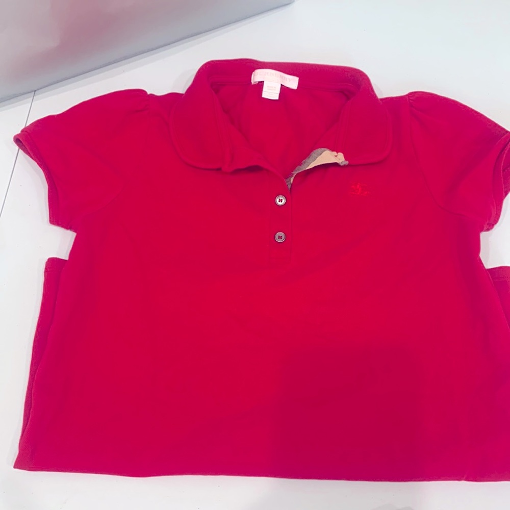 Burberry 12Y Fuchsia Top